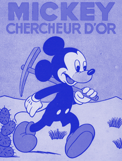 Recrutement mickey chercheur d'or